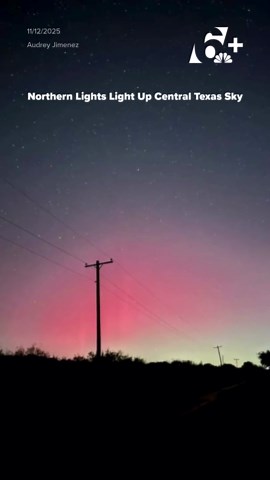 Northern Lights Light Up Central Texas Sky
