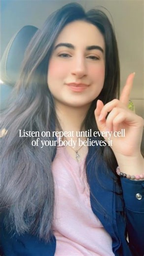 listen on REPEAT to reprogram beliefs about yourself 💫🤍 #viral #newmusic #shorts