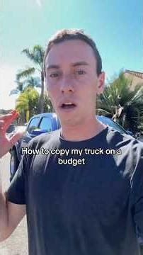 How to build my truck on a budget #toyota #tacoma
