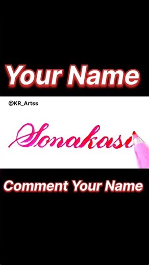Write Sonakshi Name in Calligraphy Style 💖 Easy & Beautiful