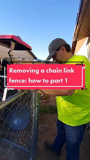 DIY: How to Remove a Chain Link Fence Easily