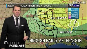 Mostly cloudy and warm today. Tomorrow is a First Alert Weather Day with the risk for severe weather in East Texas. Meteorologist Cody Gottschalk has the details. | KTRE-TV