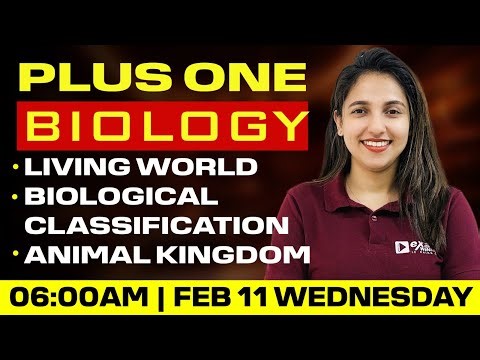 Plus One Biology | Living World | Biological Classification | Animal Kingdom | Exam Winner