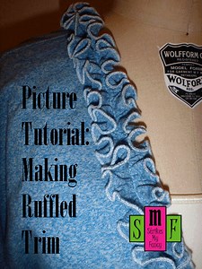 Picture Tutorial:  Making Ruffled Trim