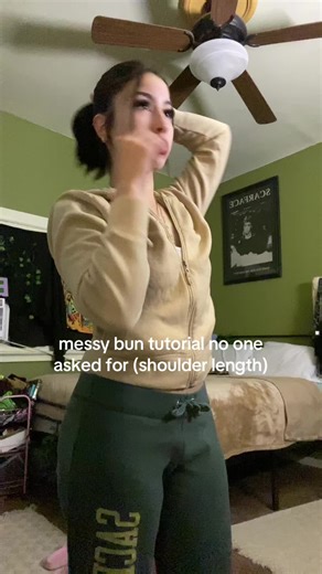 How to Style a Messy Bun for Short Hair
