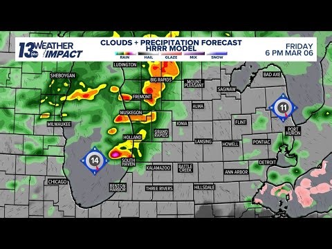 LIVE RADAR | Strong to severe storms possible in West Michigan
