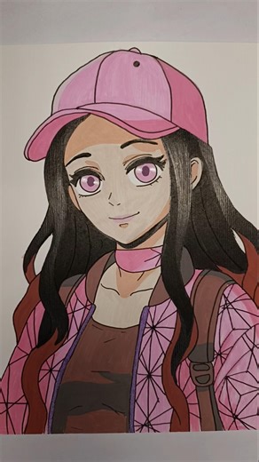 🎨 Nezuko fanart #art #anime #demonslayer #nezuko