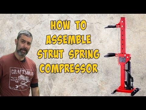 VEVOR Automotive Spring Compressor YS02 Assembly Video.