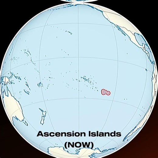 Ascension Islands Empire | NOW VS THEN (Part 3) #empire #geography #history #ascensionislands