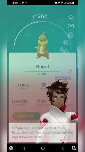 When Buizel Goes XXL! 🦦🔥 #Shorts