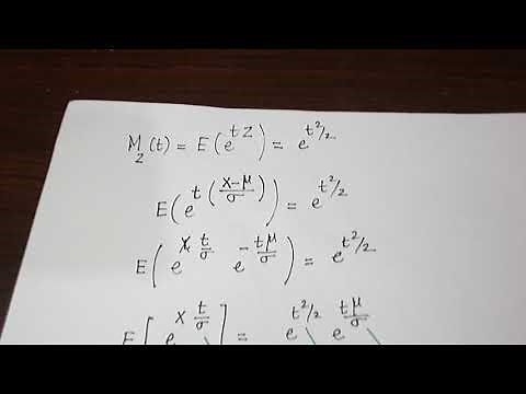 MGF NORMAL DISTRIBUTION