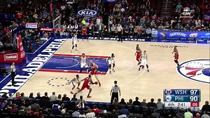 Ish Smith with the block, the steal and the dunk! (CSN) | Philadelphia 76ers