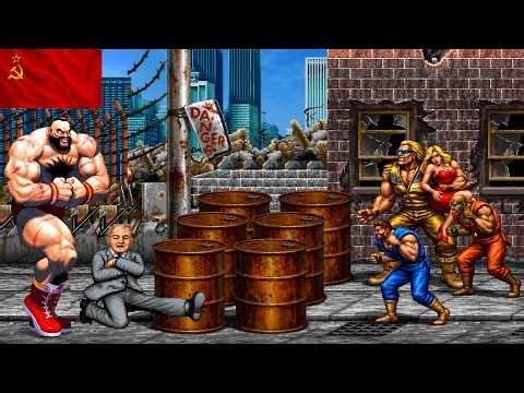 ZANGIEF in Final Fight [NEW VERSION REDUX] Massive Level