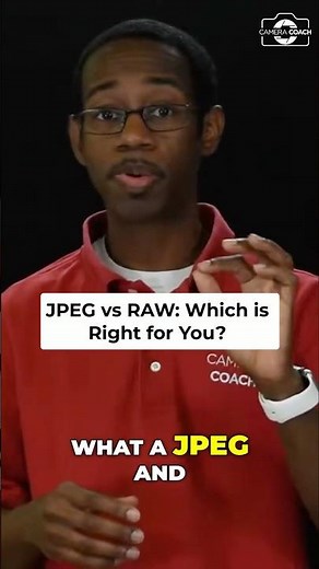 JPEG vs RAW: Understand Your Photo File Types #shorts
