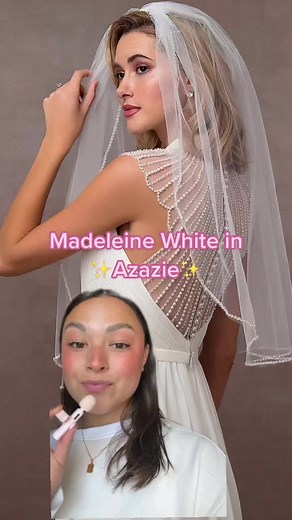 Stunning Azazie Wedding Dresses Modeled by Madeleine White
