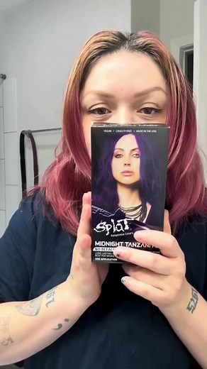 Stunning Results with Midnight Tanzanite Hair Dye