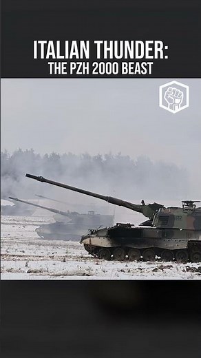 Italian Thunder: The PzH 2000 Beast! #military #army
