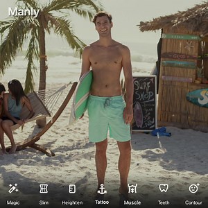 #1 Photo Editor for Men!👨 | Manly - Photo Editor for Men