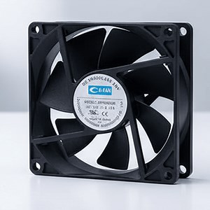 [Hot Item] 80x80x25mm High Static Pressure DC Axial Cooling Fan for Power Supply