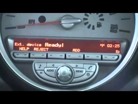 Pairing devices on a mObridge bluetooth kit in a Mini Cooper with boost radio