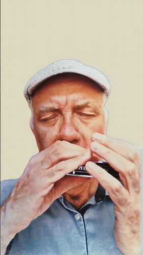 La Bohème (Aznavour) on Nostalgic Harmonica 🎨 | For French Music Lovers 🎵