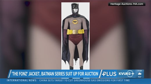 Original Batman, Robin costumes up for auction