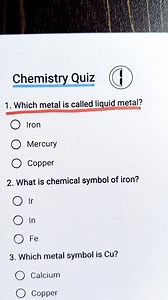 Chemistry Quiz - Can you get 7/7❓ #chemistry #Science #quiz #quiztime #trivia #viralreels #fyp #explorepage | Guess Hero