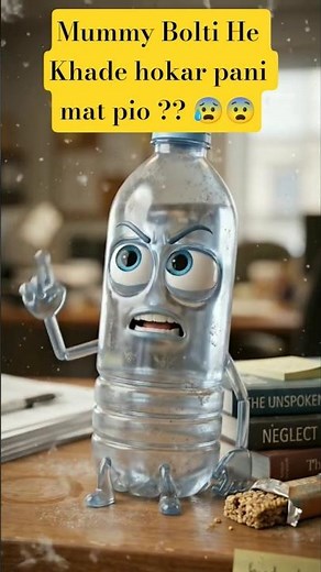 Bachpan se mummy bolti thi — khade hokar pani mat piyo 💧😅