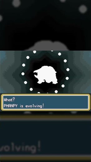 Phanpy evolution in Pokemon FireRed and LeafGreen #Pokemon #Shorts
