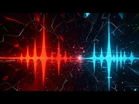 ⚡ Deathstep Clash: Red vs Blue Soundwave ⚡ | Dark Bass Destruction