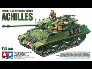 Tamiya British Tank destroyer M10 IIC ACHILLES 1/35