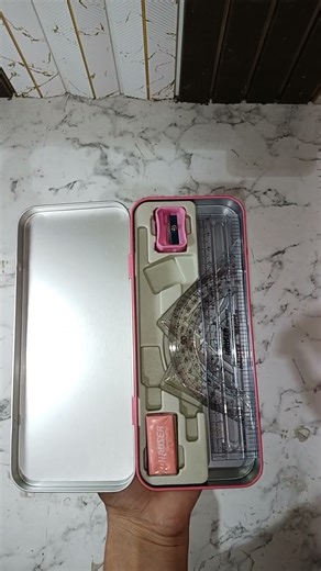 Hauser Germany Geometry Box |A Complete Set Of Stationeries #stationery #pencilcase #compass #shorts