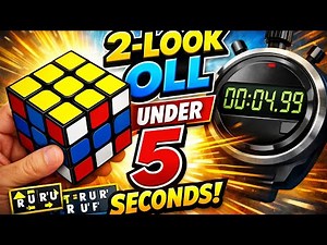 |Solve last layer under 5 seconds| Fast cuber|
