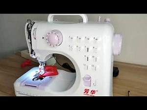 FHSMA505A sewing machine repairing -- can't pick up bottom or bobbin thread 芳华缝纫机维修之--不上底线
