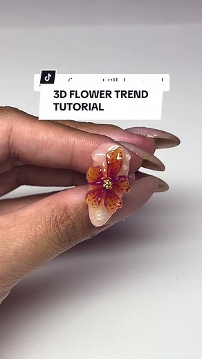 HERE’S EVERYONE HAS BEEN WAITING FOR!!! 3D flower tutorial! 🌸🌸🌸 #springnails #springnailinspo #3dflowersnails #3dflowertutorial #3dflowers #sanfernandovalleynailtech #northridgenailtech #granadahillsnailtech #gelx #shellnails