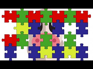 幼児向け おもしろアニメ パズル002編（動物） 知育動画