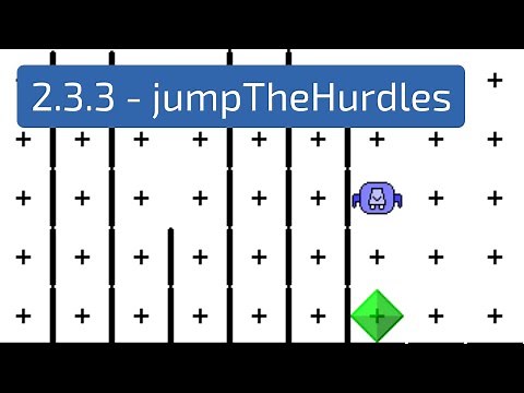 Level 2.3.3 - jumpTheHurdles | Karel Programmierung