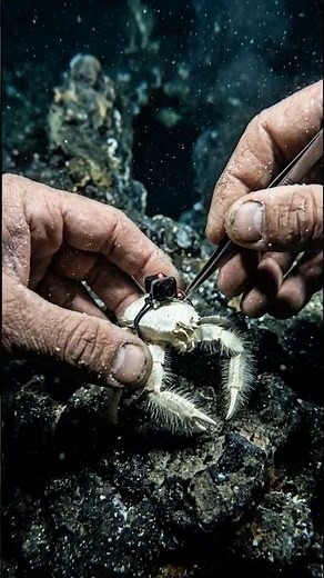 Yeti Crab POV: Device Reveals Impossible Discovery
