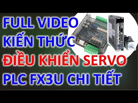 Full Video Control Servo Motor By PLC FX3U Full Code