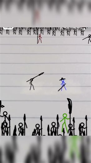 Paper Characters Fight. Intense scene #shortfeed #papercraft #shortvideo #shorts #viral