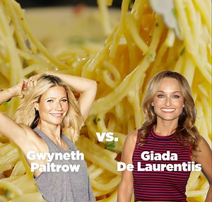 Can Gwyneth Paltrow's carbonara take down Giada De Laurentiis'? We tested both to find out. Full story: http://dlsh.it/gqVhwtm | Delish