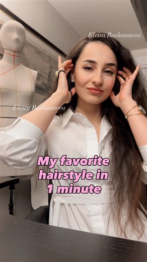 6.6K views · 34 comments | #sanfrancisco #fashiondesigner #hairstylehack #1minhairstyle#hairyrends | elvira_bashanaeva | Facebook