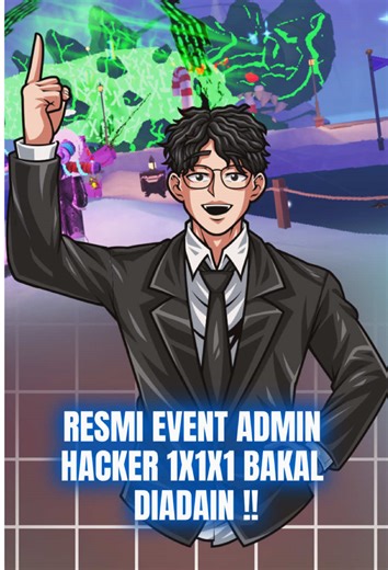Resmi! event admin hacker 1x1x1 bakal di adain #fishitupdate #adminhacker #eventfishit