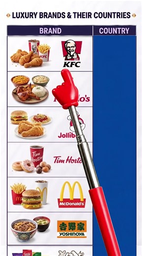 Food Brands & Their Country's #food #brand #country #viralvideo #quiz | food