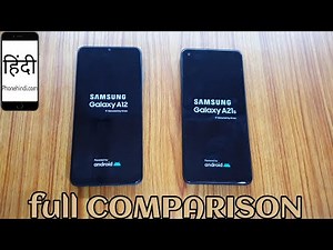 Samsung Galaxy A12 vs Galaxy A21s Full Comparison with Display and UI Features