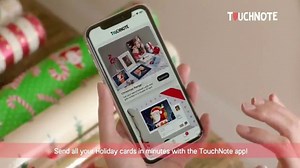 TouchNote App TV Spot, 'Holidays: Holiday Cards'