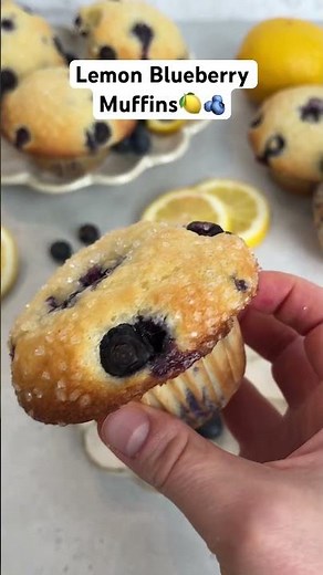 Lemon Blueberry Muffins