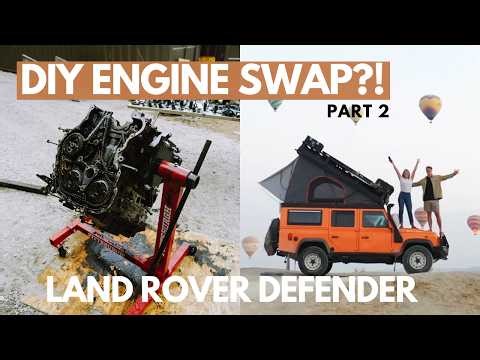 DIY Engine Swap on a Land Rover Defender | Part 2