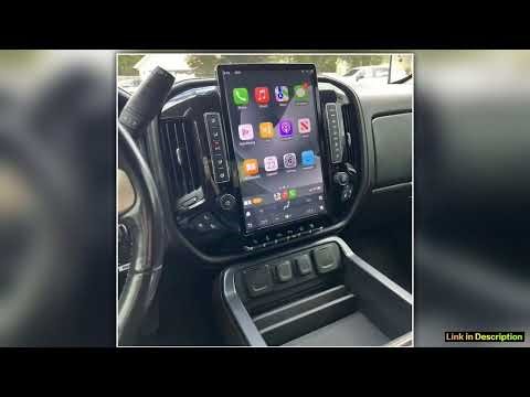 NEW 145 Inch Vertical Screen For GMC Sierra Chevrolet Silverado 20142019 Car Multimedia Radio