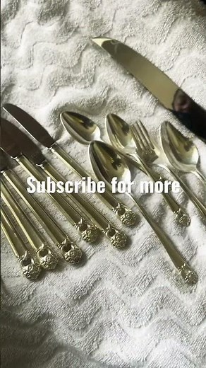 Cleaning 1847 Rogers brothers flatware with TARN-X tarnish remover